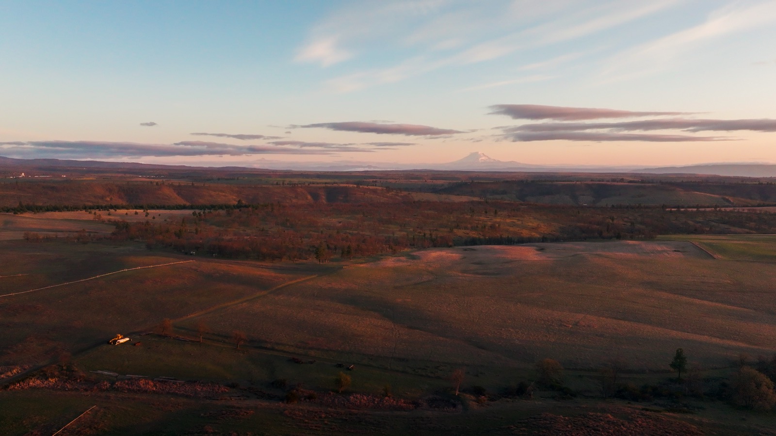 Golden hour over Carbon Farm